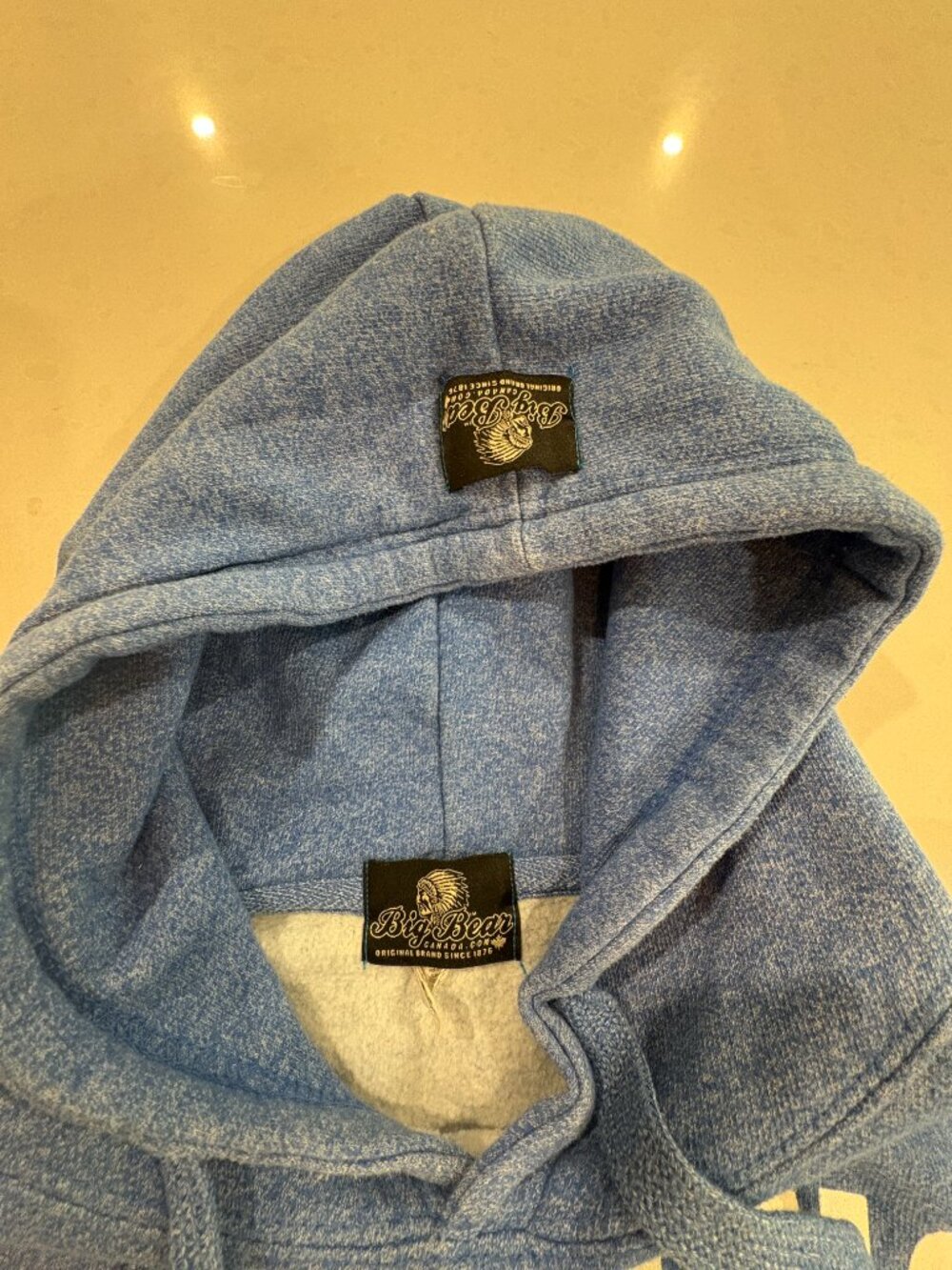 Big Bear Canada Muskoka Blue Hoodie – Size Medium - Picture 5 of 8